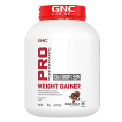 1 - GNC Pro Performance Weight Gainer, 6.6 lb Double Chocolate