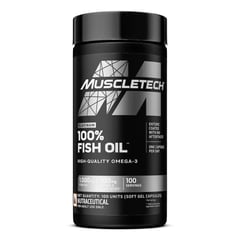 1 - MuscleTech Platinum100% Fish Oil, 100 softgels