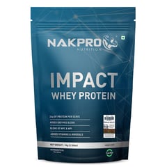 1 - Nakpro Impact Whey Protein, 2.2 lb Malai Kulfi