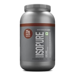 1 - Isopure 100% Whey Protein Isolate, 2.2 lb Low Carb - Dutch Chocolate