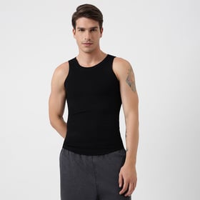 ZVERSE Aero Ribbed Vest, Medium Black Riot