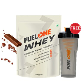 Fuel One Whey Protein Powder,  2 kg  Rich Chocolate 