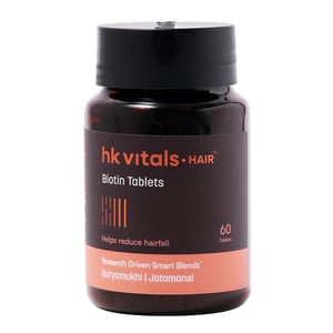 2 - HK Vitals Biotin by HealthKart,  60 tablet(s)  Unflavoured