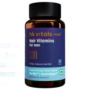 10-(3 - HK Vitals Hair Vitamins for Men,  30 tablets  Unflavoured 