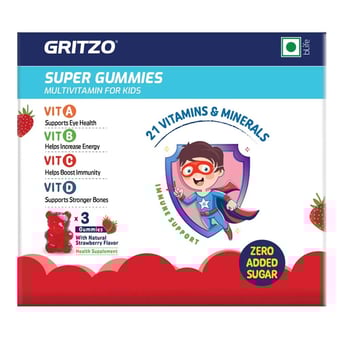 Gritzo Super Gummies Multivitamin Sample Pack