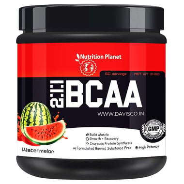 Nutrition Planet BCAA, 0.76 lb 60 Servings Watermelon