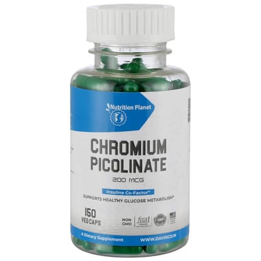 Nutrition Planet Chromium Picolinate, 150 capsules