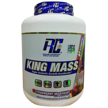RONNIE COLEMAN King Mass&nbsp;,  6 lb  Strawberry MilkShake 