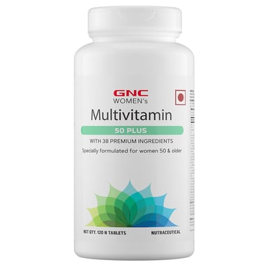 GNC Women's Multivitamin 50 Plus,  120 tablet(s)  Unflavoured 