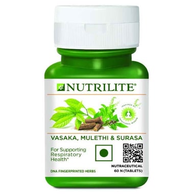 Amway Nutrilite Vasaka Mulethi & Surasa, 60 tablet(s)
