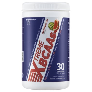 Nutrition Planet Xtreme BCAAs, 0.99 lb 30 Servings Watermelon