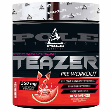 Pole Nutrition Teazer Pre Workout, 0.59 lb Watermelon