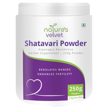 Natures Velvet Shatavari Powder Asparagus Racemosus,  0.250 kg 