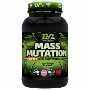 Domin8r Nutrition Mass Mutation, 2 lb Strawberry