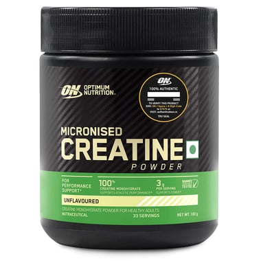 ON (Optimum Nutrition) Micronized Creatine Powder,  Unflavoured  0.22 lb 