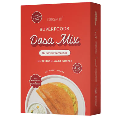 Cosmix Superfoods Dosa Mix,  Sundried Tomatoes  150 g 