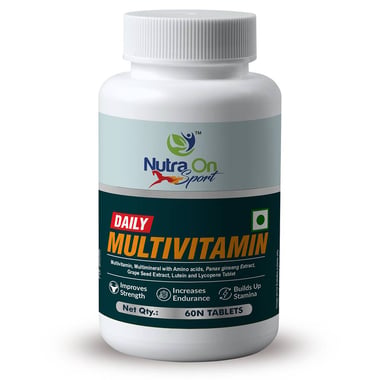 Nutra On Daily Multivitamin,  60 capsules  Unflavoured 