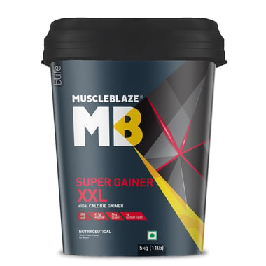 MuscleBlaze Super Gainer XXL, 11 lb Chocolate
