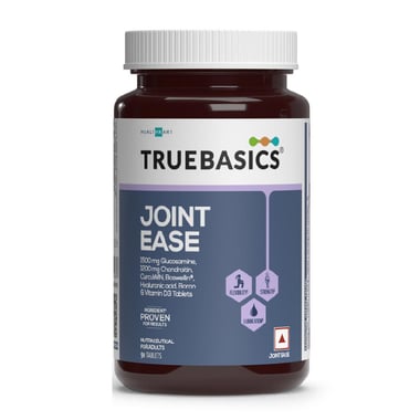 TrueBasics Joint Ease with 1500mg of Glucosamine & 1200mg of Chondroitin, 90 tablet(s)