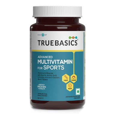 TrueBasics Advanced Multivitamin For Sports, 90 tablet(s) Unflavoured