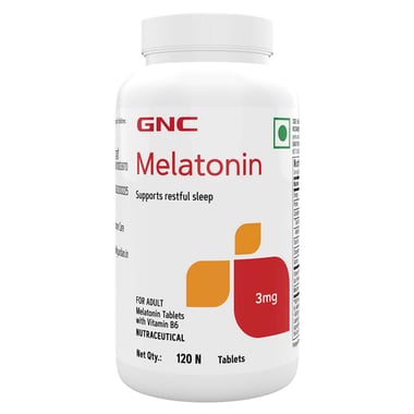 GNC Melatonin 3mg, 120 tablet(s) Unflavoured