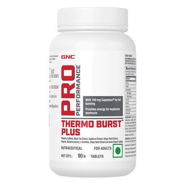 GNC Pro Performance Thermo Burst Plus, 90 tablet(s) Unflavoured