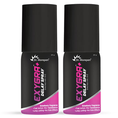 Dr. Morepen Exygra Spray Pack of 2,  20 g 