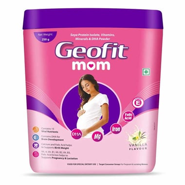 Geofit Mom Protein Powder, Vanilla 250 g