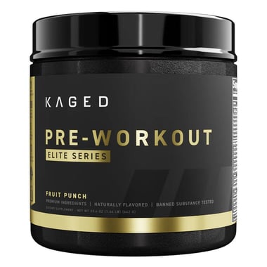 Kaged Muscle Elite Series Pre-Workout, 1.46 lb Fruit Punch