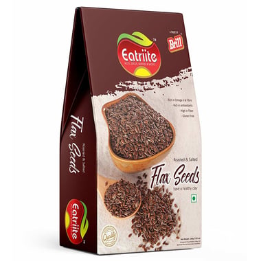 Eatriite Roasted & Salted Flax Seeds, Unflavoured 200 g