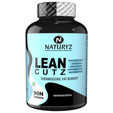 Naturyz Lean Cutz Thermogenic Fat Burner, 90 tablet(s) Unflavoured