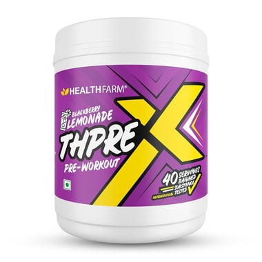 Healthfarm ThPre X Pre-Workout,  1.1 lb  Blackberry Lemonade 