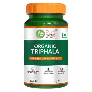 Pure Nutrition Organic Triphala, 120 tablet(s)