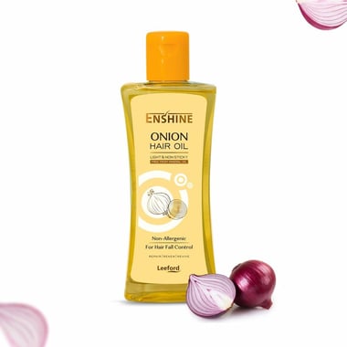Enshine Onion Hair Oil, 100 ml for Hair Fall Control