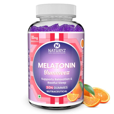 Naturyz Melatonin, 30 gummies Orange