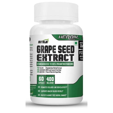 NutriJa Grape Seed Extract, 60 capsules