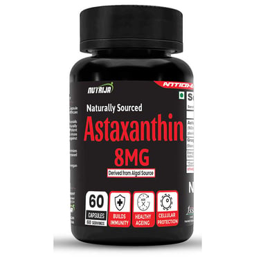NutriJa Astaxanthin 8mg, 60 capsules
