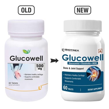 Biotrex Glucowell (500 mg), 60 tablet(s)