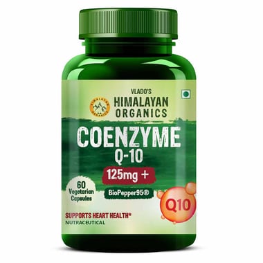 Vlado's Himalayan Organics COENZYME Q-10 125mg,  60 veggie capsule(s) 