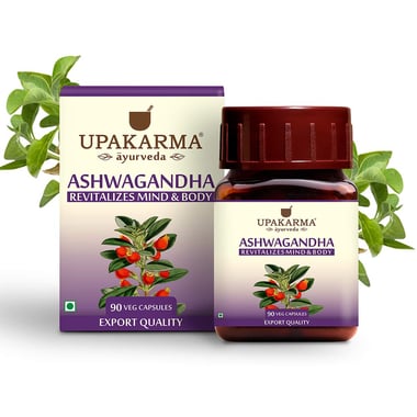Upakarma Ayurveda Ashwagandha Extract, 90 capsules