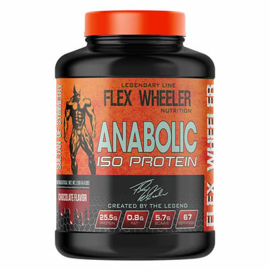 Flex Wheeler Nutrition Anabolic Iso Protein, 4.4 lb Chocolate