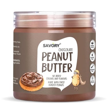 Savory Peanut Butter,  400 g  Chocolate 