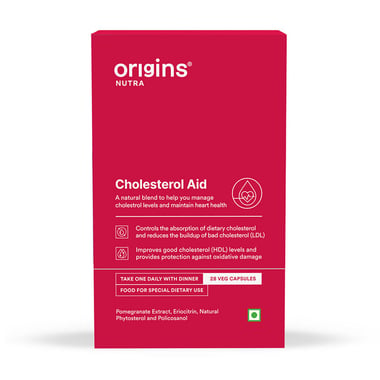 Origins Nutra Cholesterol Aid, 28 veggie capsule(s)