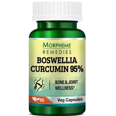 Morpheme Remedies Boswellia Curcumin 95%,  60 capsules 