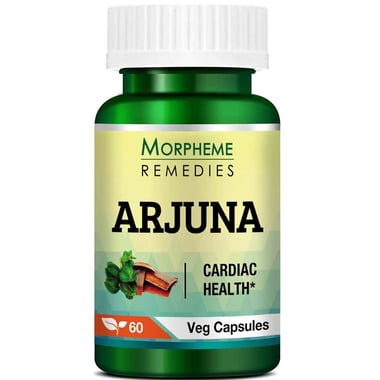 Morpheme Remedies Arjuna (500mg), 60 veggie capsule(s)