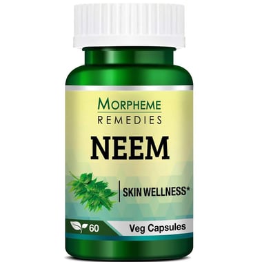 Morpheme Remedies Neem (500 mg),  60 veggie capsule(s) 