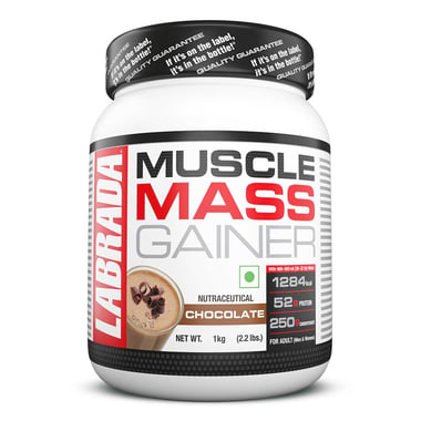 Labrada Muscle Mass Gainer,  2.2 lb  Chocolate 