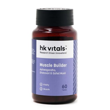 HealthKart HK Vitals Muscle Builder, 60 tablet(s)