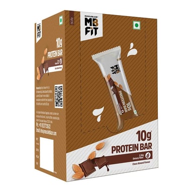 MuscleBlaze Protein Bar (10 gm Protein), 6 bar(s) Choco Almond
