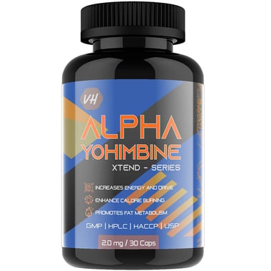 Vitaminhaat Alpha Yohimbine Xtend - Series,  30 capsules  Unflavoured 